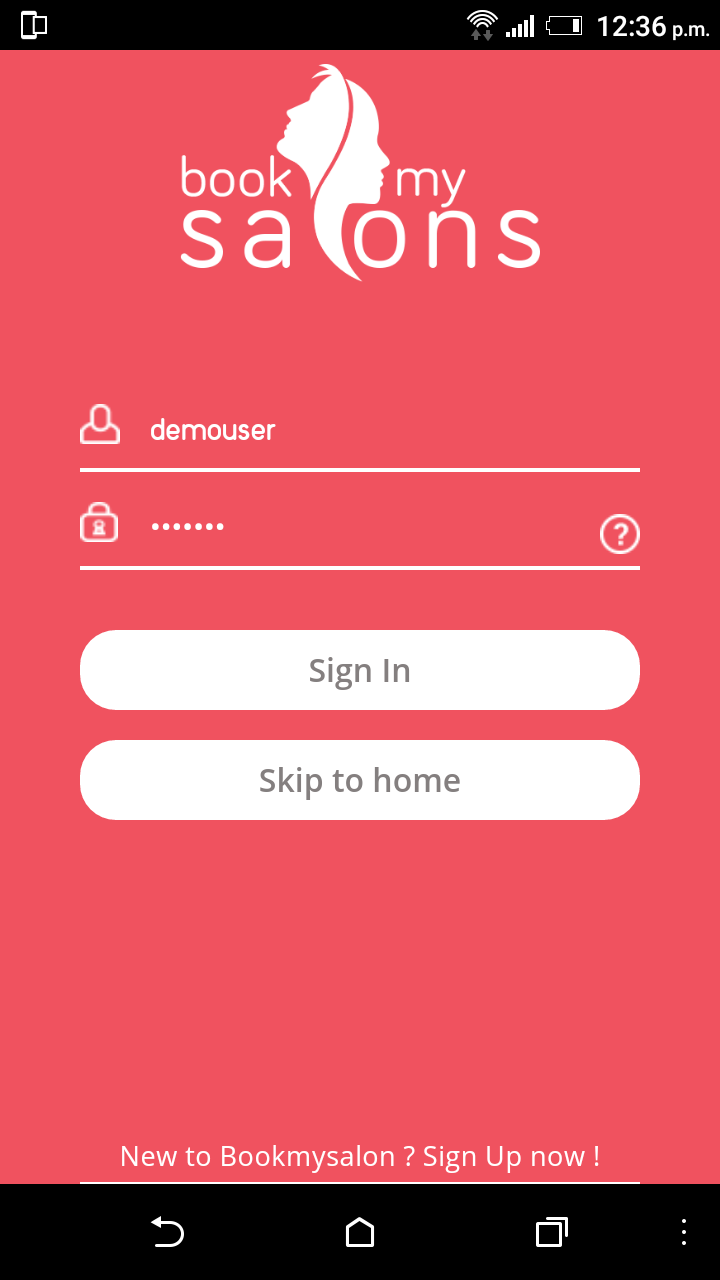 Online Beauty Salon or Spa Booking Solution Book My Salon App